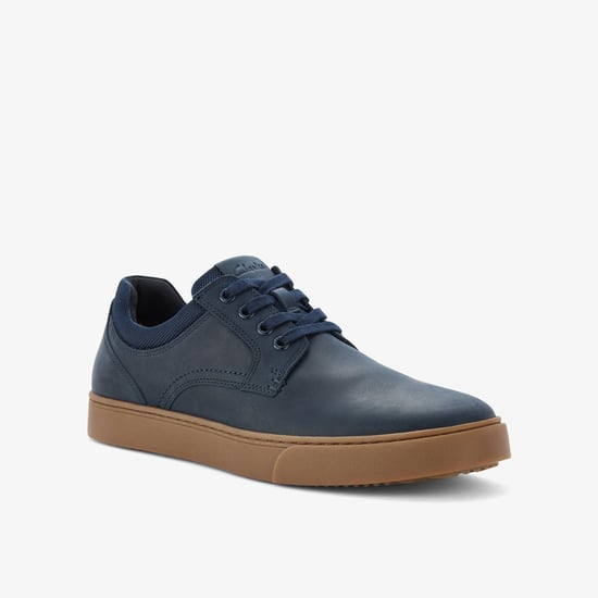 Zapatillas de Cuero Aceitado Azul Marino Lockton - Image 4