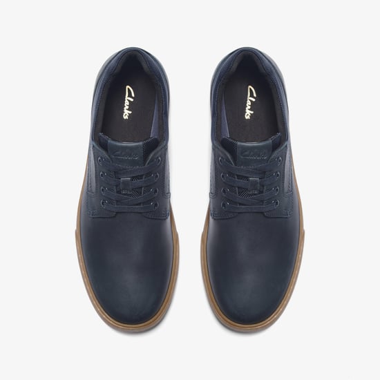 Zapatillas de Cuero Aceitado Azul Marino Lockton - Image 6