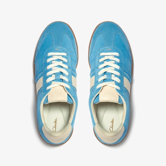 Stara Walk Light Blue Suede Shoes - Image 6