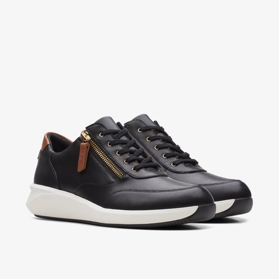 Un Rio Zapatillas de Piel Negras - Image 4