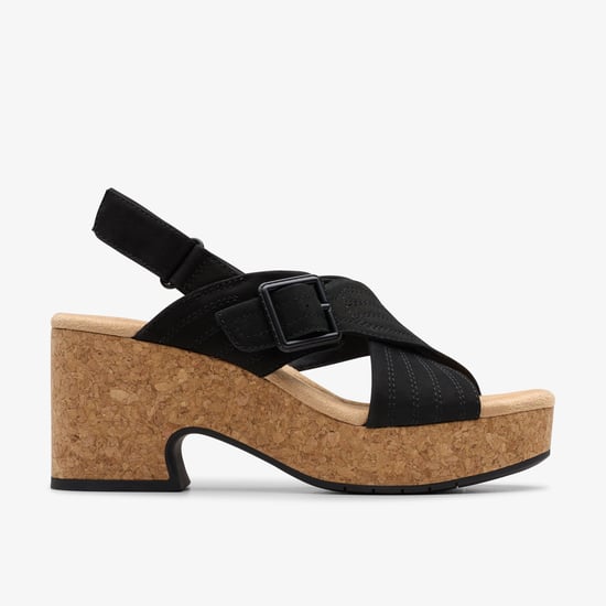 Sandalias de Nubuck Negro Nerisa West - Image 1