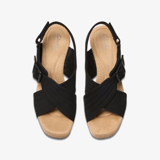 Sandalias de Nubuck Negro Nerisa West - Image 6