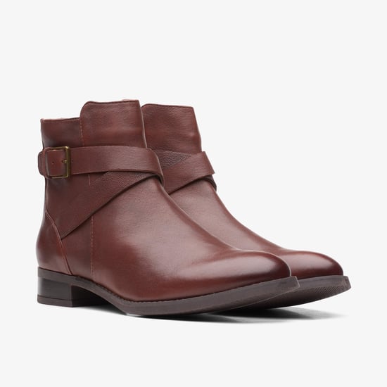 Botas de Cuero Marrón Británico Hamble Buckle - Image 4