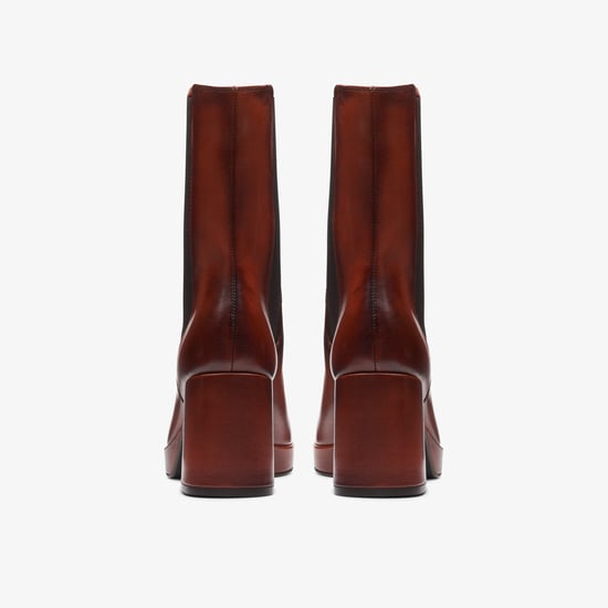 Botas Lea Pique Up Bronceado Oscuro - Image 6