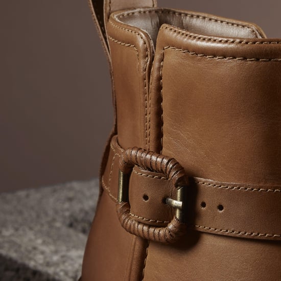 Botas Lea Mid Tan Chamberly Trim - Image 4