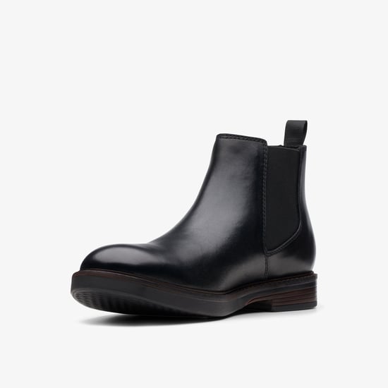 Botas de Cuero Negras Paulson Up - Image 4