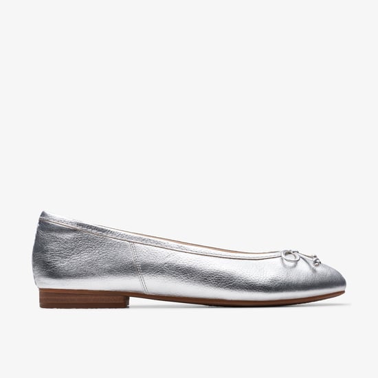 Zapatos de Cuero Plateado Fawna Lily - Image 1