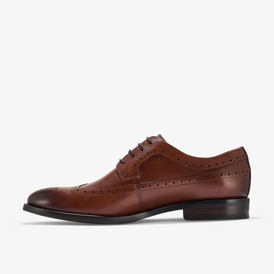 Zapatos de Cuero Tan Banstead Tip - Image 2