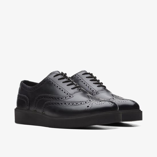 Zapatos de piel negros Glickly Brogue 2 - Image 4
