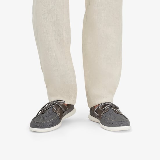 Zapatos Combi Flexway Tie Grises - Image 2