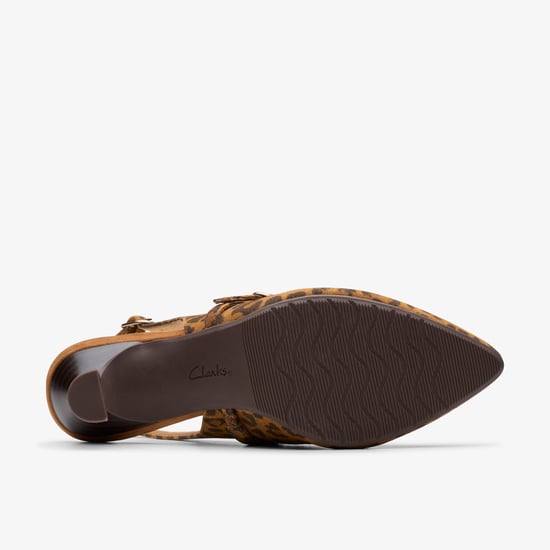 Zapatos Kataleyna de Cuero de Leopardo Rubí - Image 3