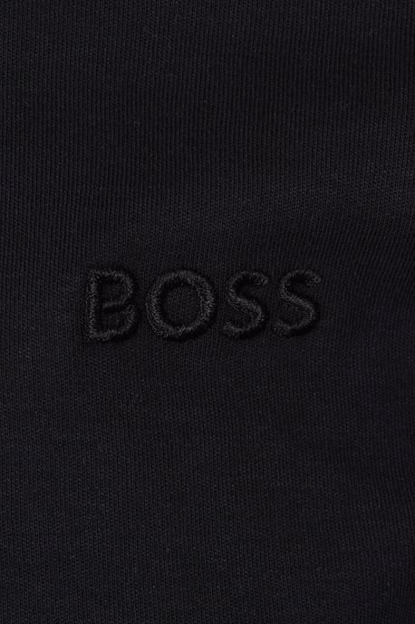 Boss Orange Interlock Polo Black - Image 3