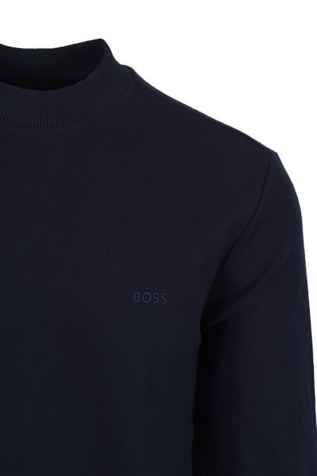 Boss Orange Explorer Long Sleeve T-Shirt Dark Blue - Image 2