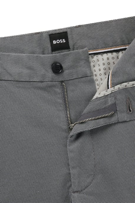 Boss Black H-Kane Casual Cotton Chino Dark Blue - Image 2