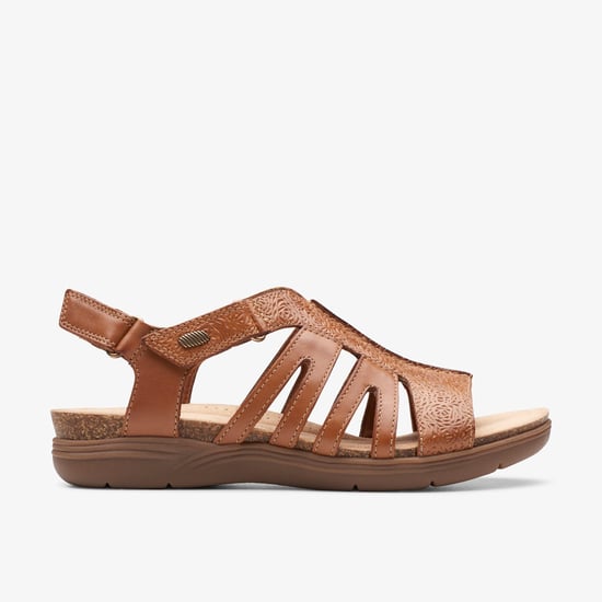 Sandalias de Cuero Marrón Abril Belle - Image 1