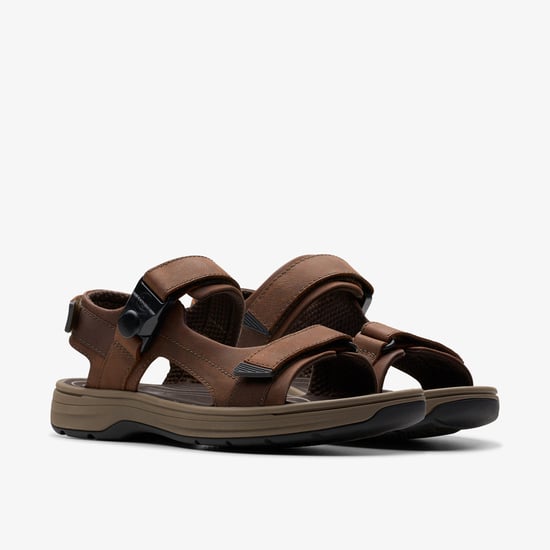 Sandalias Lea Marrón Oscuro Saltway Trail - Image 5