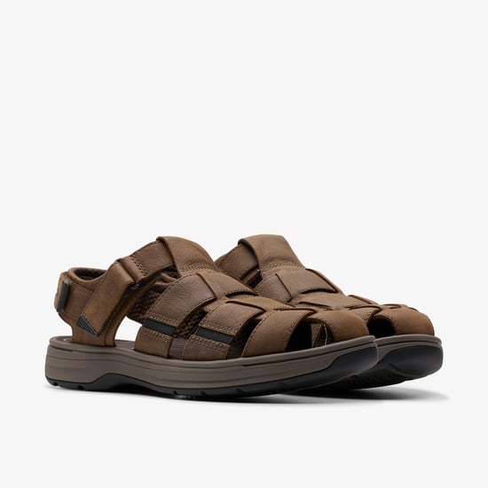Sandalias Lea Marrón Oscuro Saltway Cove - Image 5