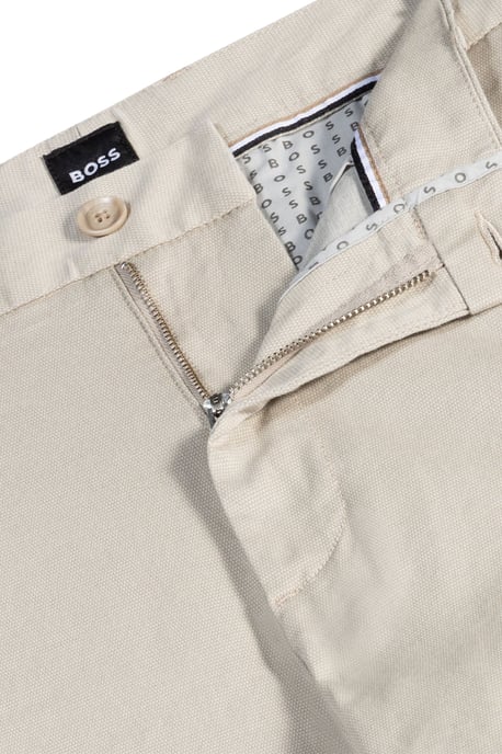 Boss Black H-Kane Casual Cotton Chino Light Beige - Image 2