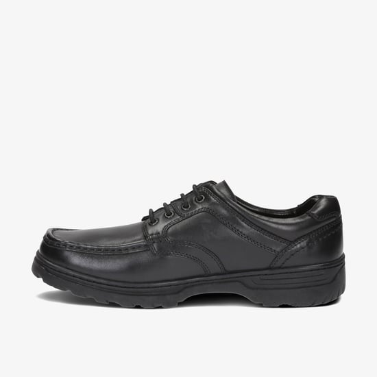 Zapatos de Cuero Negro Line Shore - Image 2