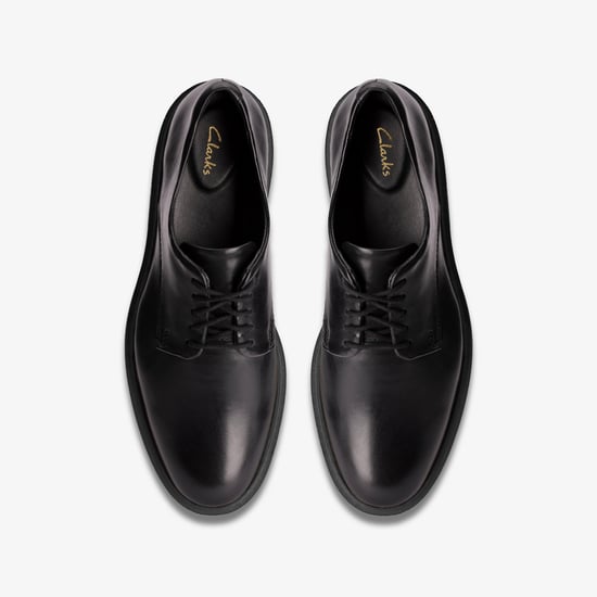 Zapatos de Cuero Negro Glickly Derby 2 - Image 6