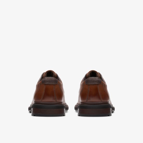 Zapatos de Cuero Color Marrón Oscuro Burchill Derby - Image 5