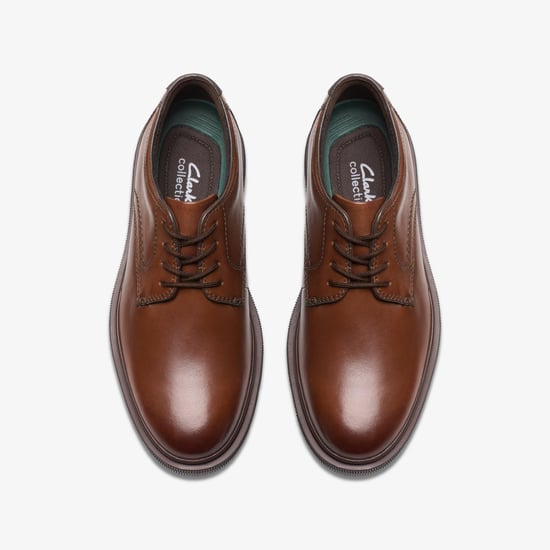 Zapatos de Cuero Color Marrón Oscuro Burchill Derby - Image 6