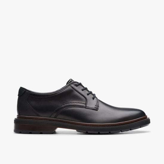 Zapatos de Cuero Negros Burchill Derby - Image 1
