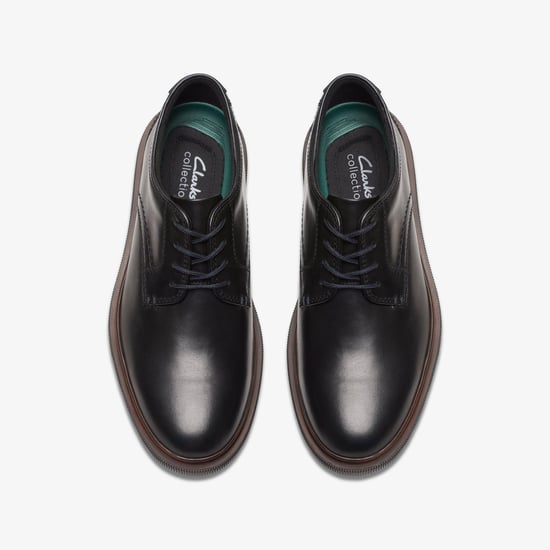 Zapatos de Cuero Negros Burchill Derby - Image 6