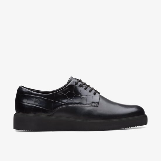 Zapatos Combinados Glickly Derby2 Negros - Image 1
