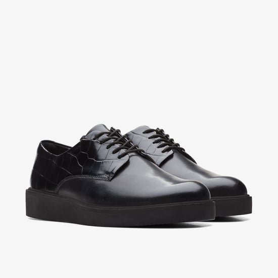 Zapatos Combinados Glickly Derby2 Negros - Image 4
