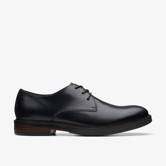 Zapatos de Cuero Negros Lisos Paulson - Image 1