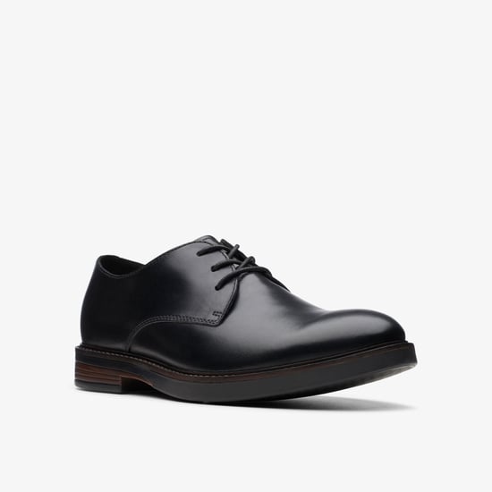 Zapatos de Cuero Negros Lisos Paulson - Image 3