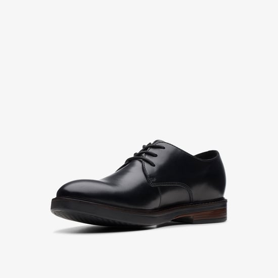 Zapatos de Cuero Negros Lisos Paulson - Image 4