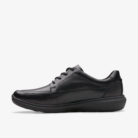 Zapatos de Cuero Negro Watchet Lace - Image 2