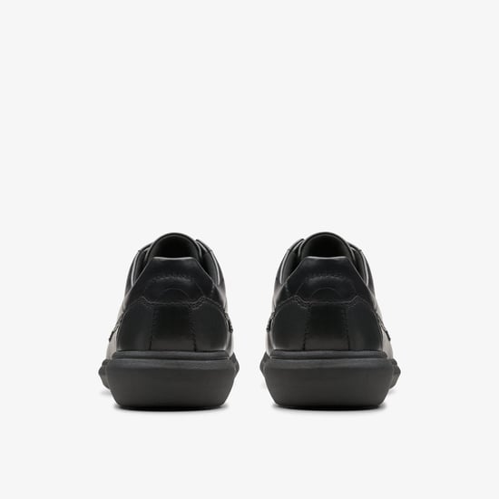 Zapatos de Cuero Negro Watchet Lace - Image 5