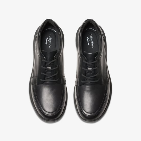 Zapatos de Cuero Negro Watchet Lace - Image 6