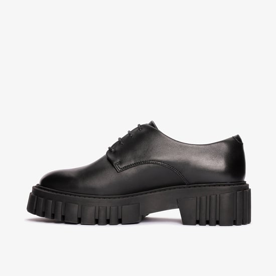 Zapatos de Cuero Negro Page Walk - Image 3