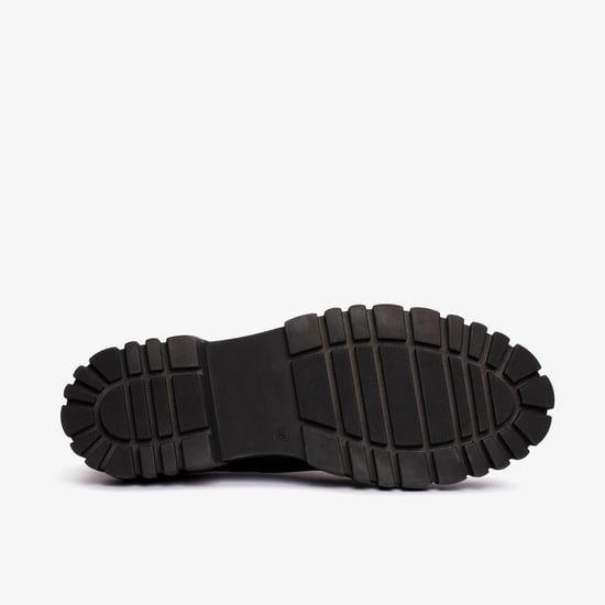 Zapatos de Cuero Negro Page Walk - Image 4