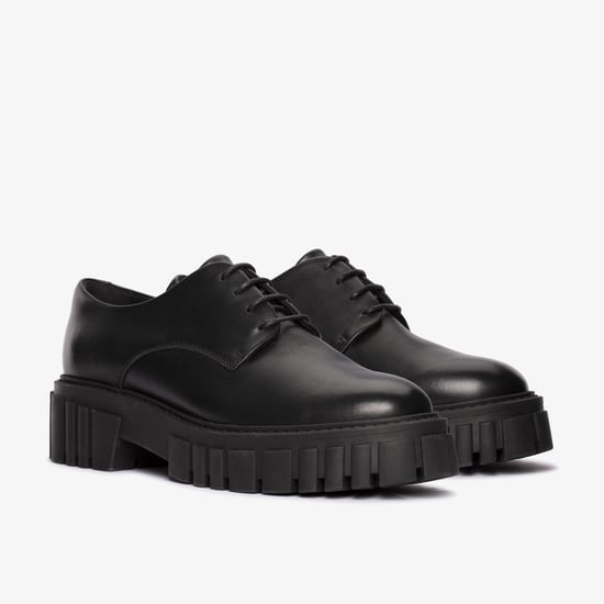Zapatos de Cuero Negro Page Walk - Image 5
