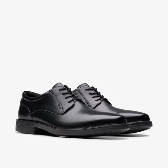 Zapatos de Cuero Negro Wendell LaceII - Image 4