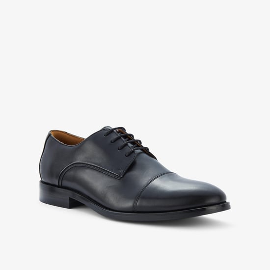 Zapatos de cuero negro Banstead - Image 4