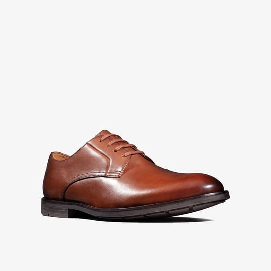 Zapatos Lea de Cuero Marrón Británico Ronnie Walk - Image 3