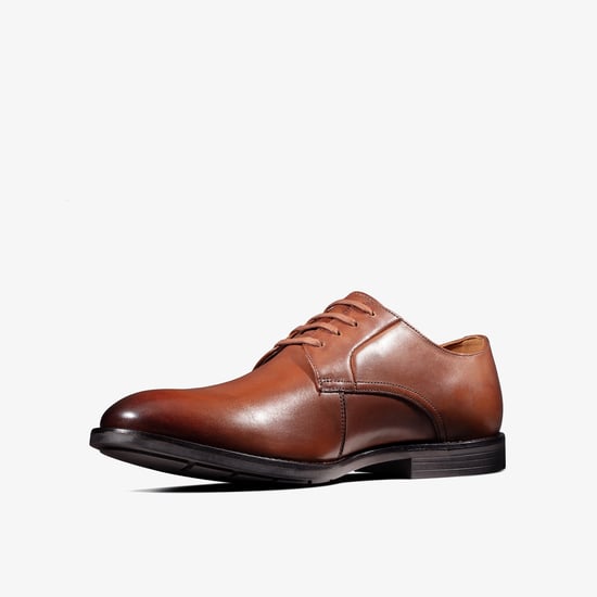 Zapatos Lea de Cuero Marrón Británico Ronnie Walk - Image 4