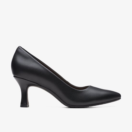 Zapatos de Cuero Negro Kataleyna Gem - Image 1