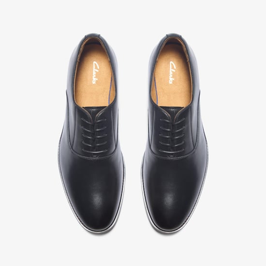 Zapatos de cuero negro Banstead Lace - Image 6