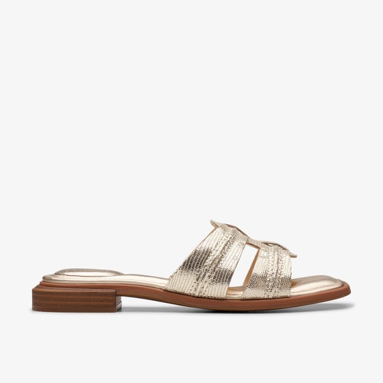 Sandalias Ariany Mule Champagne Int - Image 1