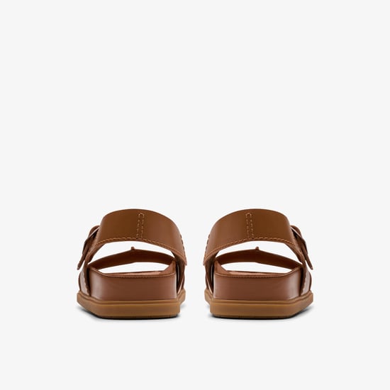 Sandalias de Cuero Marrón Torford con Tiras - Image 5