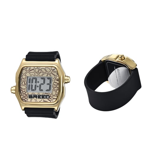 Reloj Breed Austin con anillo de silicona y pantalla LCD - Image 2