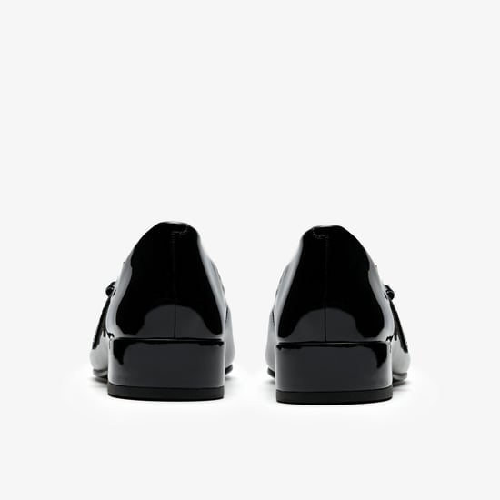 Zapatos Seren30 de charol negro con hebilla - Image 5