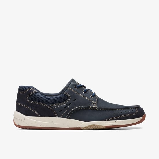 Zapatos Allston Edge de ante en azul marino - Image 1